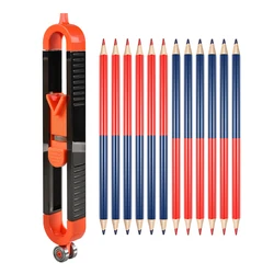 Profile Scribing Ruler Contour Gauge With Lock Adjustable Locking Precise Woodworking Measuring Gauge Measurement Tool Man Gifts