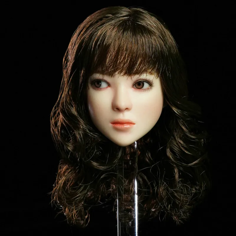 

ONLYGIRL 1/6 LG05 Lovely Girl Head Sculpt with Moveable Eyes for 12inch Action Figure DIY