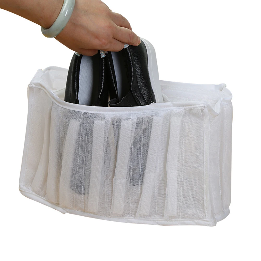 

Mesh Net Pouch Washing Bag For Shoes Machine Cleaning Laundry Shoe Bag Care Case Shoe Protector Organizer