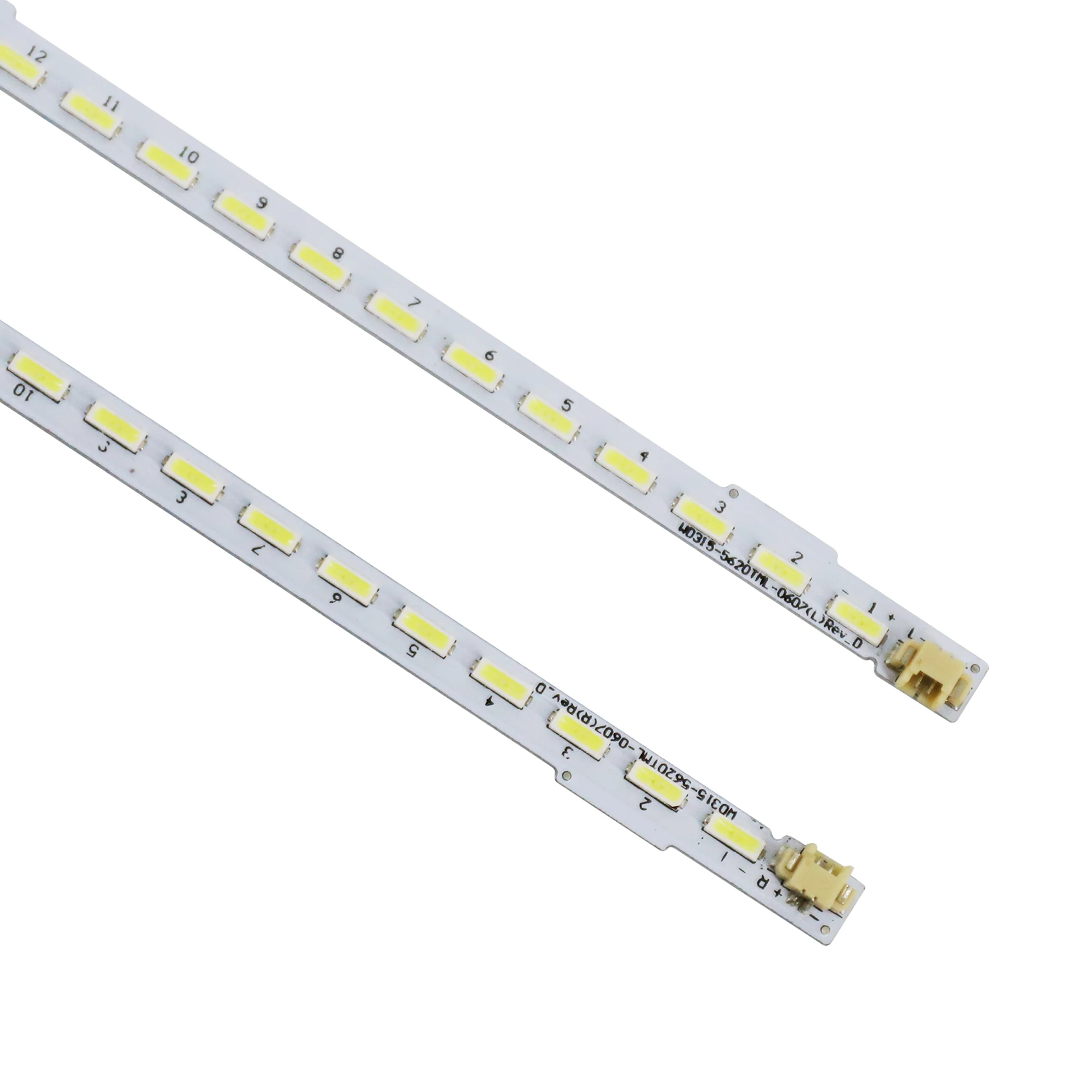Kit Pcs 42led 353 mm Led Backlight Strip para Wd3155620tml0607r Rev_b Stv-lc3225awl Novo - Imagem 4