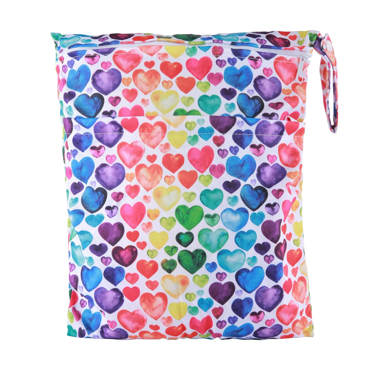 [Sigzagor]1 Wet Dry Bag Diaper Bag Nappy Insert Two Zippered Baby Waterproof Reusable Skull Jack Skeleton 100 Designs diaper bag diaper pouch