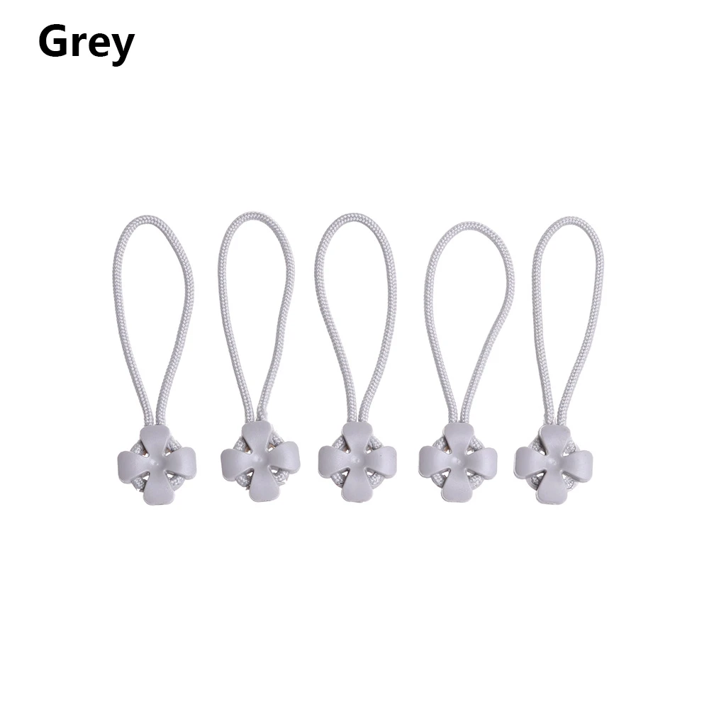 Style 2 - white 10 шт. аксессуары для сумок, Съемник на молнии, подходит для веревочной бирки, фиксатор на молнии, сменный зажим, сломанная Пряжка, дорожная сумка, чемодан, палатка - Цвет: Style 2 - white