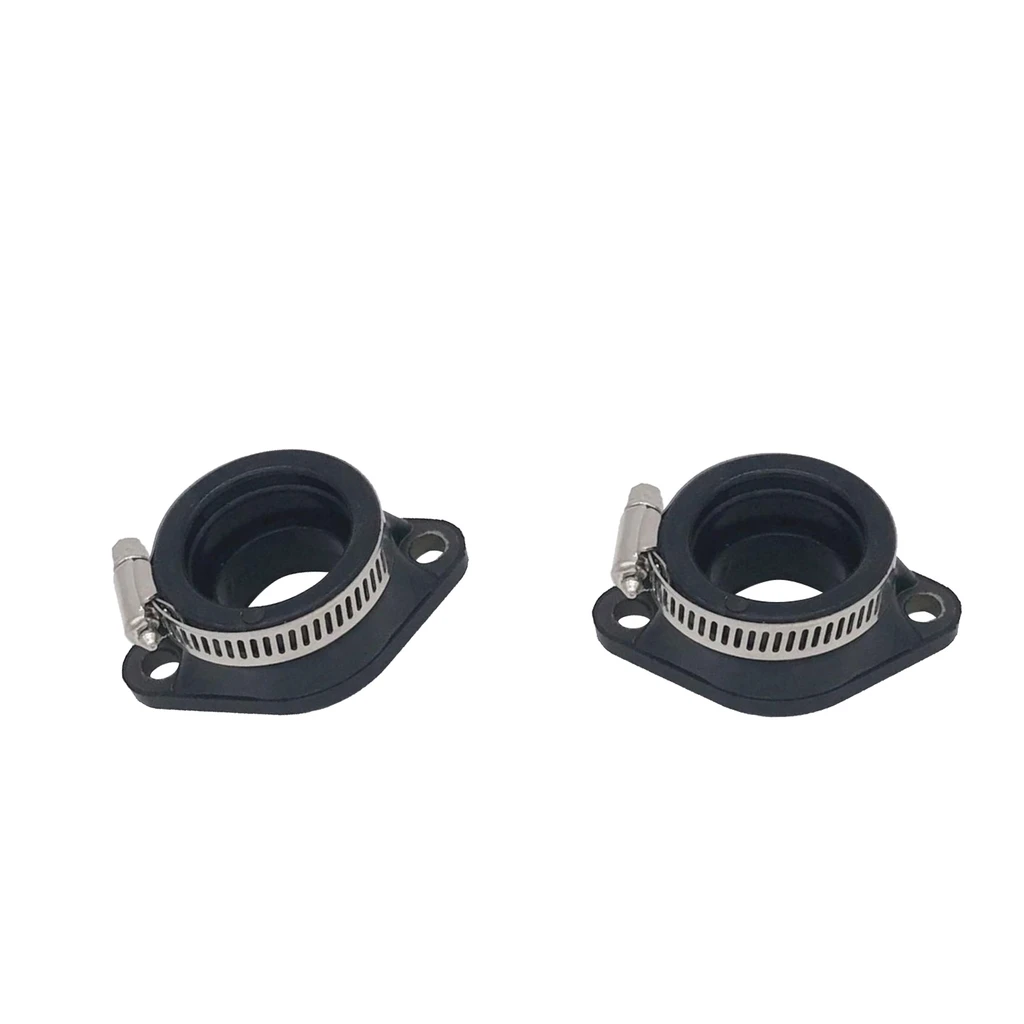Perfeclan 2pcs Intake Carburetor Boot Flange 28 30mm for PWK UTV ATV Go Kart