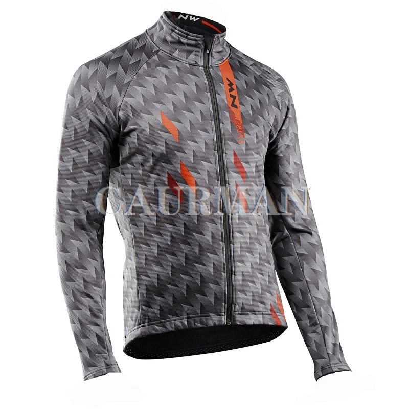NW Pro team с длинным рукавом комплект одежды для велоспорта Northwave джерси мужской костюм дышащий Открытый спортивный велосипед MTB Одежда затененный - Цвет: jersey