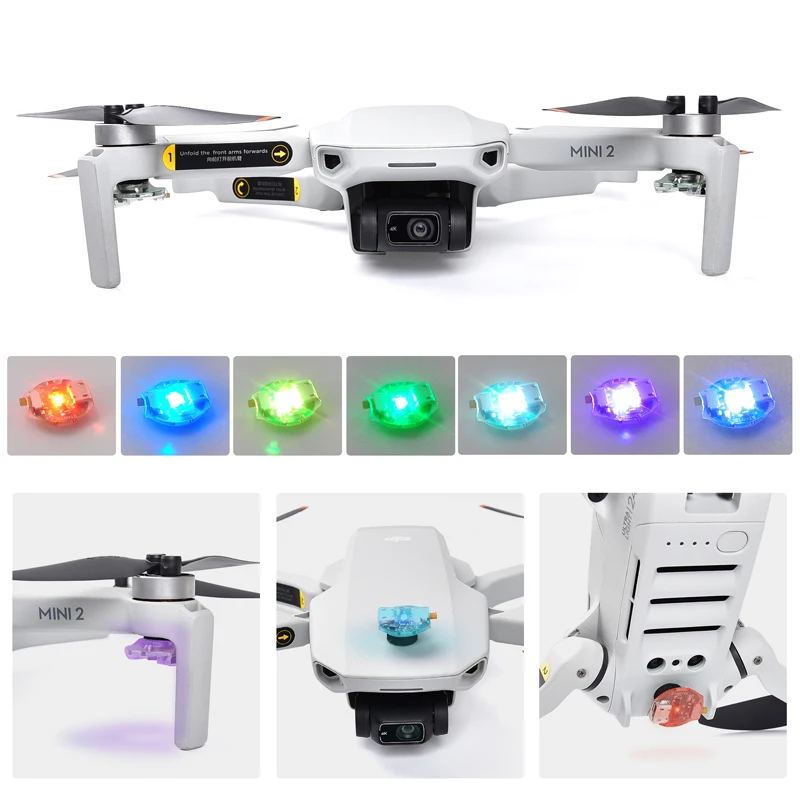 Night Flight Lamp Indicator Light for DJI FPV FPV Aircraft Drone Accessories