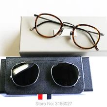 Нью-Йорк бренд том оправы для очков или солнцезащитные очки для мужчин и женщин Оптические очки TB710 клип солнцезащитные очки с оригинальной коробкой
