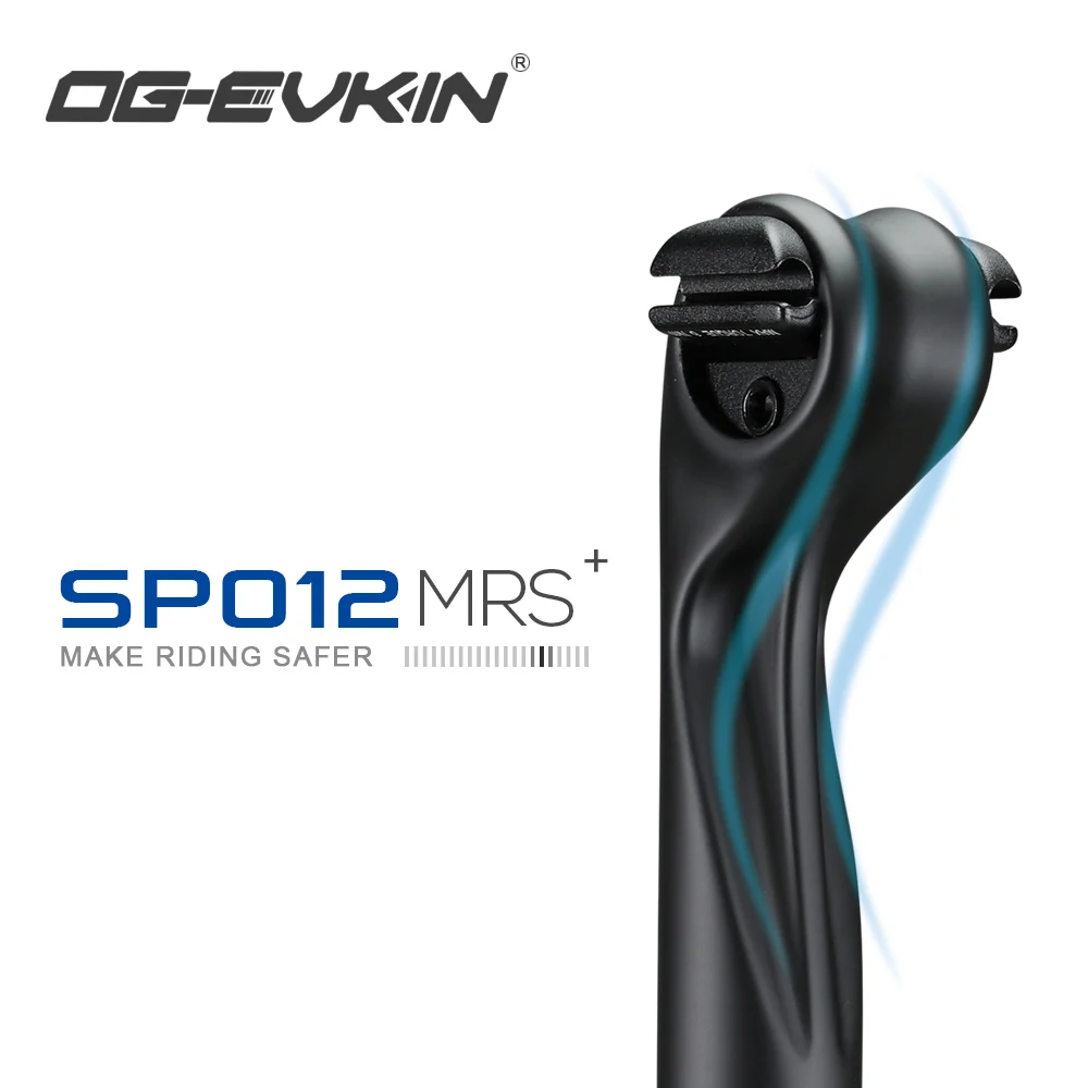 OG-EVKIN SP-012 Carbon Seatpost 27.2/31.6MM 15MM Offset MTB Or Road 400MM Seat Tube Bicycle Parts Mountain Bike  Ultralight