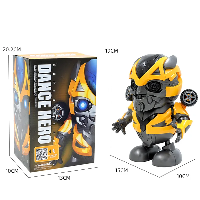 

Avengers 4 Toy Robot Douyin-Iron Man Spider-Man Bumblebee Dancing Robot