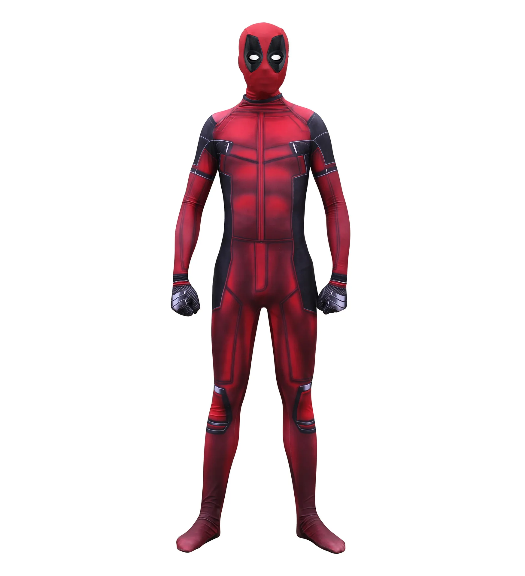 Черный, красный костюм дедпула Человека-паука для взрослых детей Человек-паук Far FromHome Хэллоуин косплей супергероя-паука Боди Комбинезоны