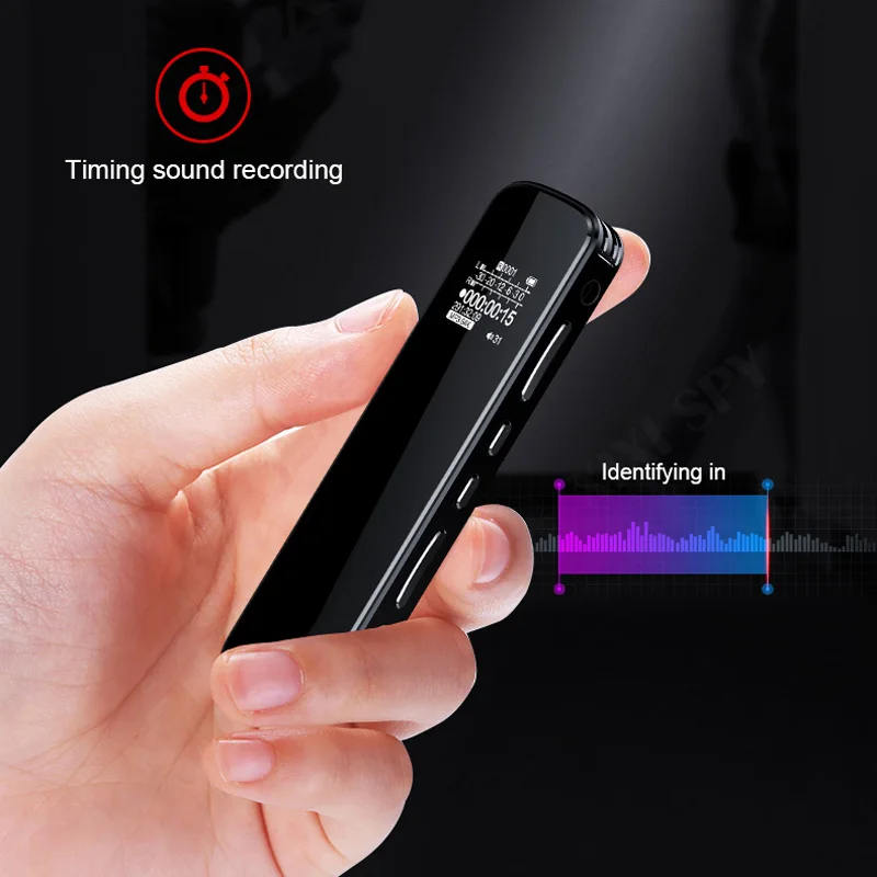 Диктофон диктофон звук мини аудио mp3 плеер профессиональная цифровая запись HD