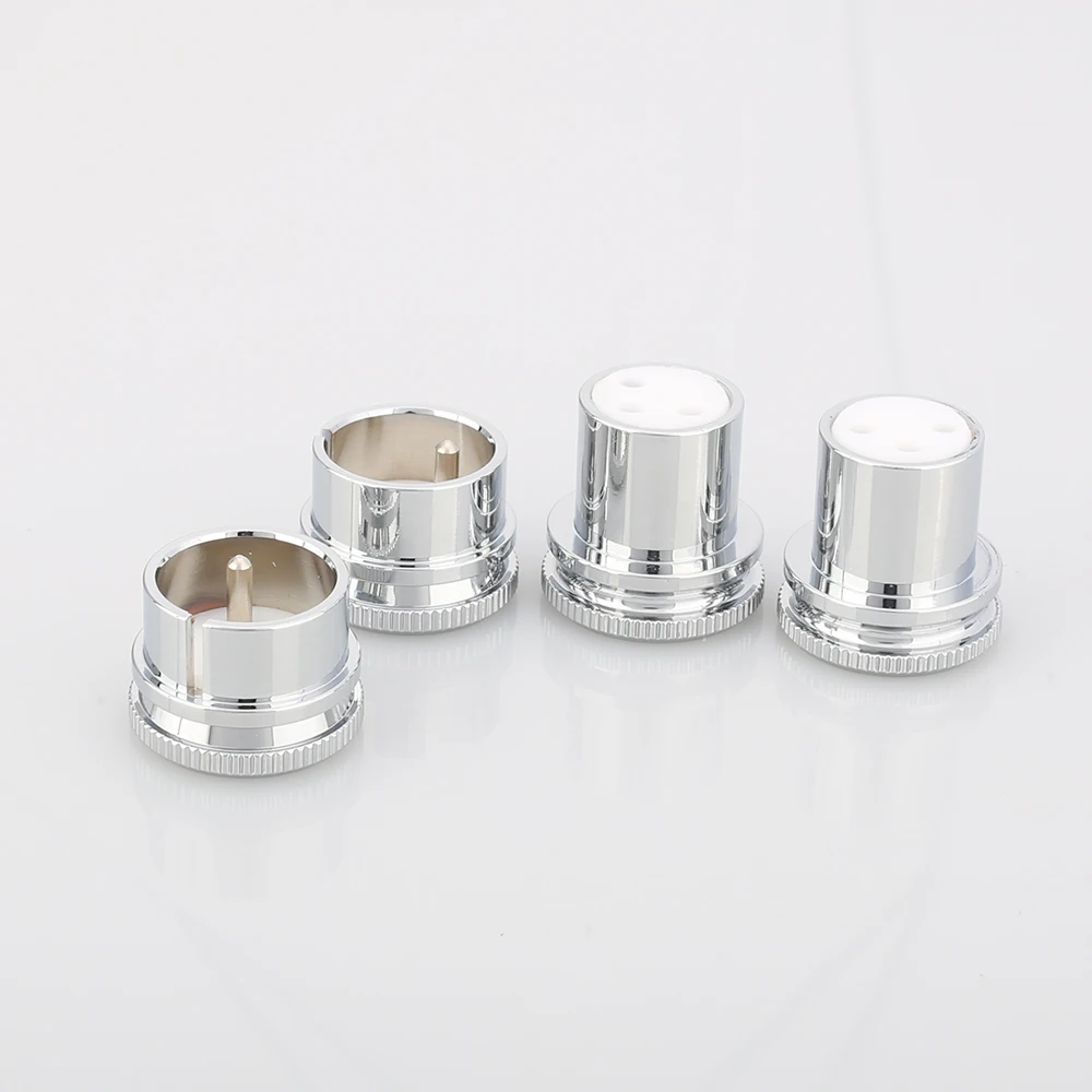 

Hi End шумоизоляция, хромированные позолоченные медные XLR заглушки, штекер и гнездо