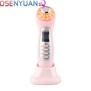 

Cleansing Facial Machine 7 in 1 Ultrasonic Galvanic Photon Skin SPA Deep Pore Clean Pigment Wrinkle Removal Face Beauty Tool
