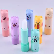 Cute Hot Lip Protector Moisturize Cartoon Fashion Cosmetic Random Color Makeup Lipstick Animal Girl Lip Pomade Little Bear TSLM1