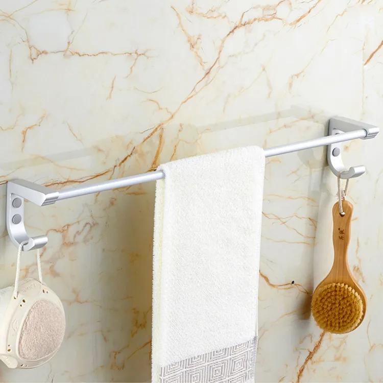 

[Wholesale] Alumimum Matt dai gou Towel Bar Toilet Bathroom Hardware Pendant Towel Rack