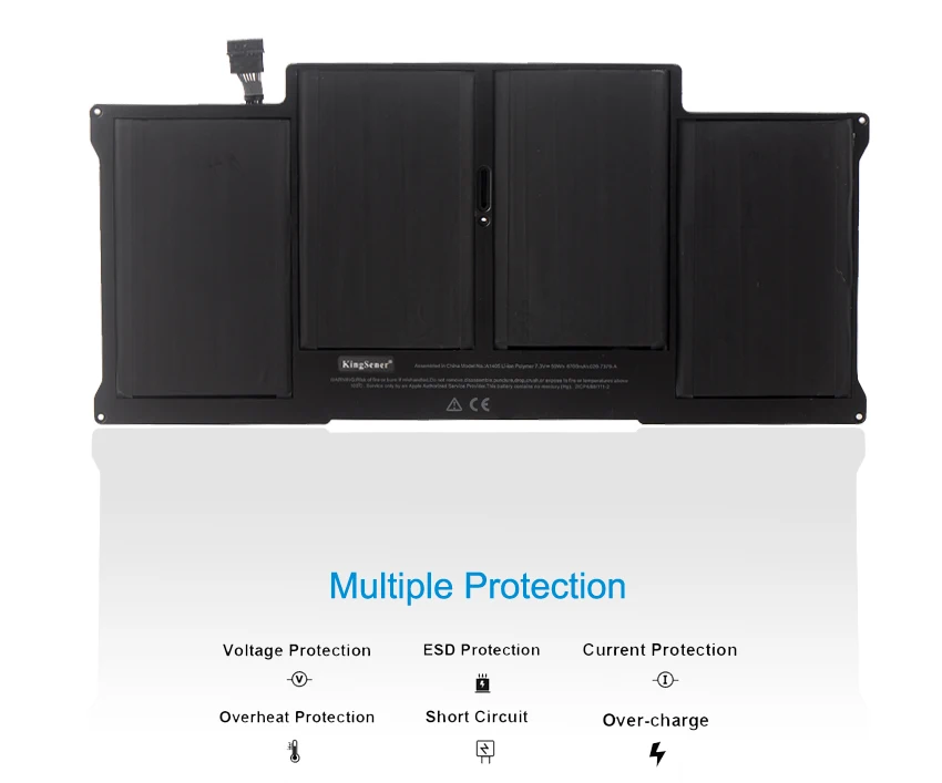 Аккумулятор KingSener A1405 для ноутбука Apple MacBook Pro 13 дюймов A1369 Mid 2010/2011 A1466 2012 EMC 2469 020739 A 7 3
