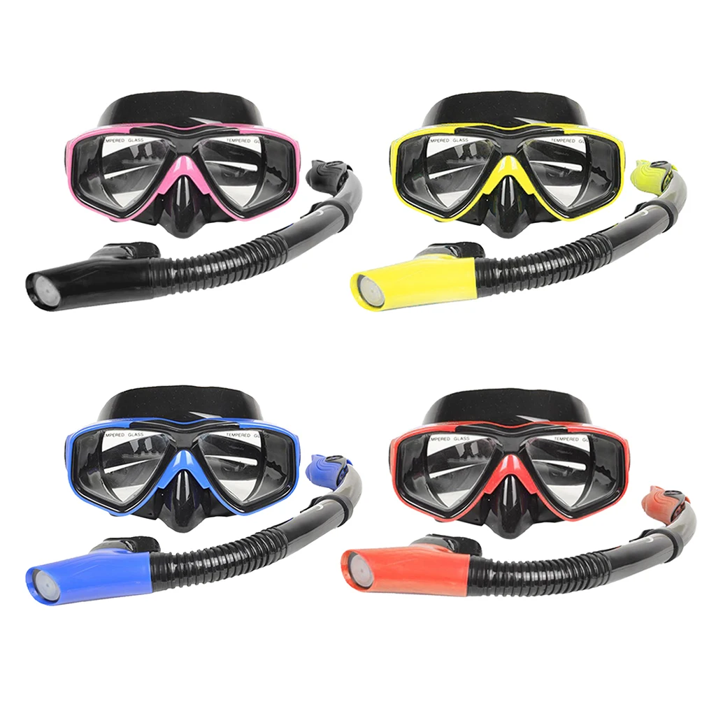 Adult Diving Mask Snorkeling Freediving Wide View for Swimming Scuba Dive