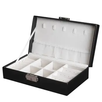

Jewelry Box for Women Leather Jewelry Organizer Storage Display Jewellery Box