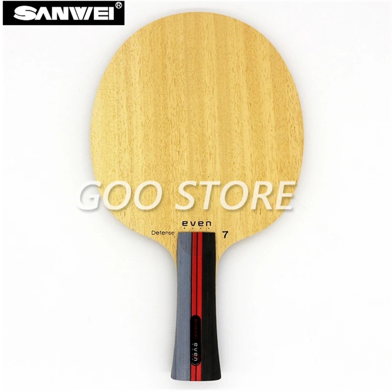 

Table Tennis Blade SANWEI EVEN 7 DEFENSE 7 plywood for defensive pips-long/ pips-out ping pong racket bat paddle