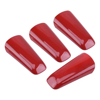 

beler Red 4pcs Car A B Pillar Handle Grab Bar Cover Trim Decor Fit for Jeep Wrangler JL 2 Door 2018 2019