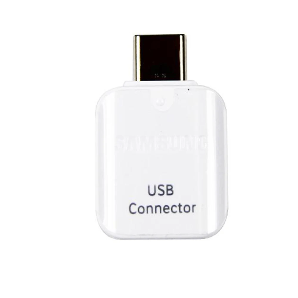 white USB 3,0 TYPE C OTG адаптер быстрая передача данных USB C ридер Разъем для samsung Galaxy S8 S9 S10 PLUS S10e NOTE 8 A5 A7 A9 - Цвет: white