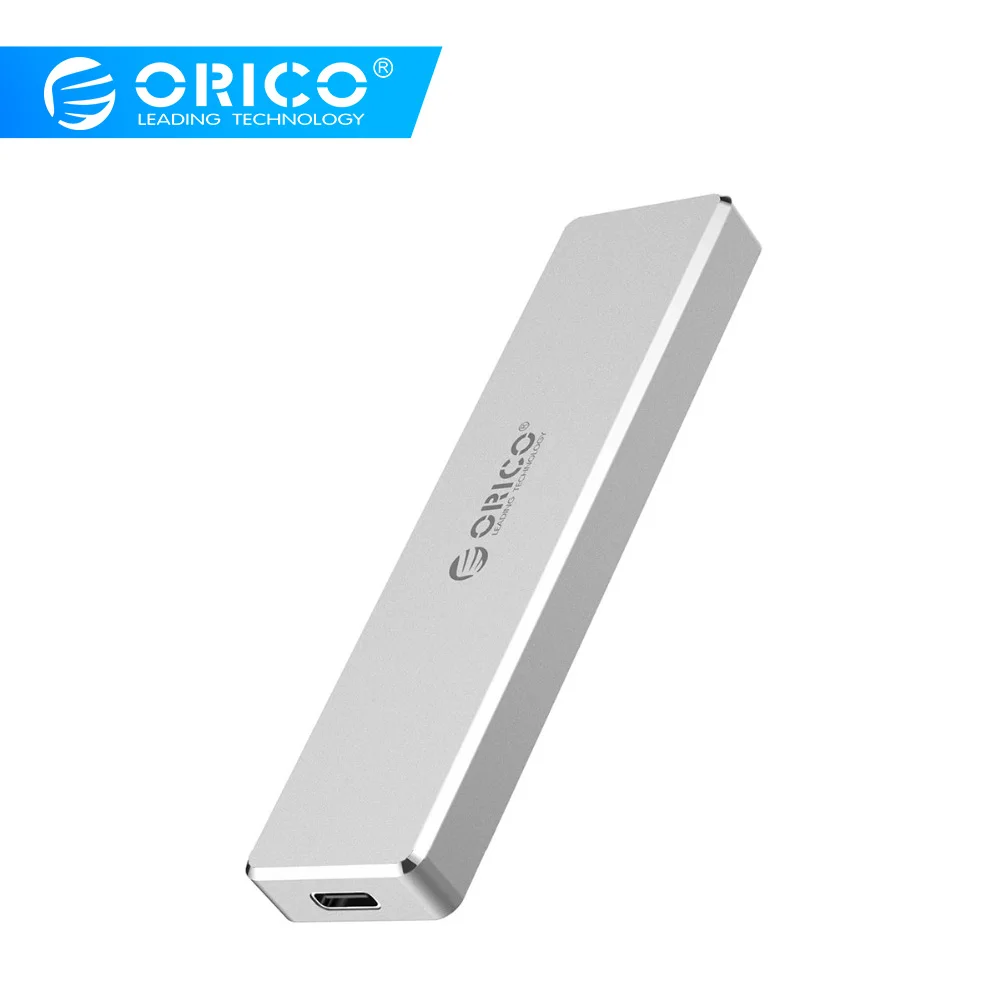 Koop ORICO M2 SSD Case NVME USB C 10Gbps Ondersteuning UASP USB3.1 Gen2 Type C M.2 SSD Behuizing voor NVME PCIE NGFF SATA M B Sleutel SSD Schijf