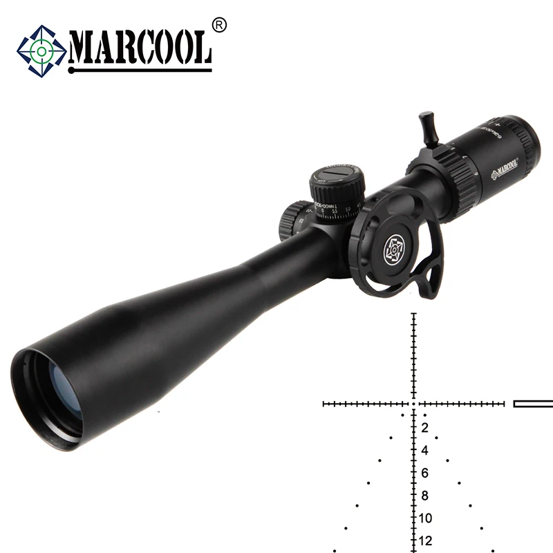 Marcool HD 6-24X50 FFP Hunting Scope Long Range Collimator Sight First Focal Plane Riflescope For Air Rifle Airsoft .223 .308 | Спорт и