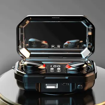 

M15 TWS Wireless Waterproof Bluetooth V5.1 HD Call In-ear Earphones with Mic LED digital screen