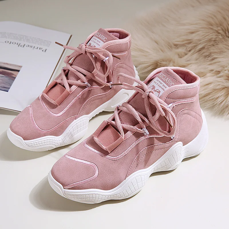 

2019 New Style Sports Daddy Shoes Women's Thick Bottomed Online Celebrity Autumn Versatile Shoes Super Fire Shoes INS Trendy Sho