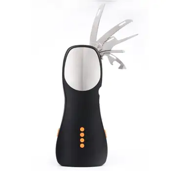

Outdoor Portable FM Radio for Emergency Radio SOS Alarm Flashlight 2000MAh Power Bank and Reading Lamp