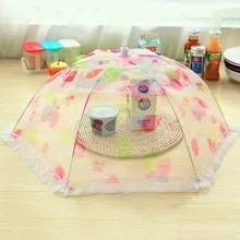 Газовый зонтик пищевая Крышка для пикника кухни анти мухи комары сетка тент для накрывания пищи крышка стола колпак из сетки для еды кухонные инструменты