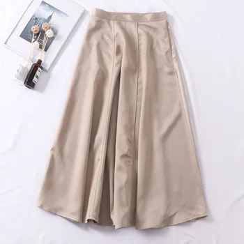 

A Generation of Women's 2019 Autumn And Winter New Style High-waisted Mid-length A- line Skirt Full Skirt Hong Kong Flavor Skirt