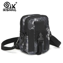 Iksnail saco de acampamento ao ar livre tático molle mochilas bolsa cinto cintura militar mochila esporte correndo bolsa viagem sacos ombro(China)
