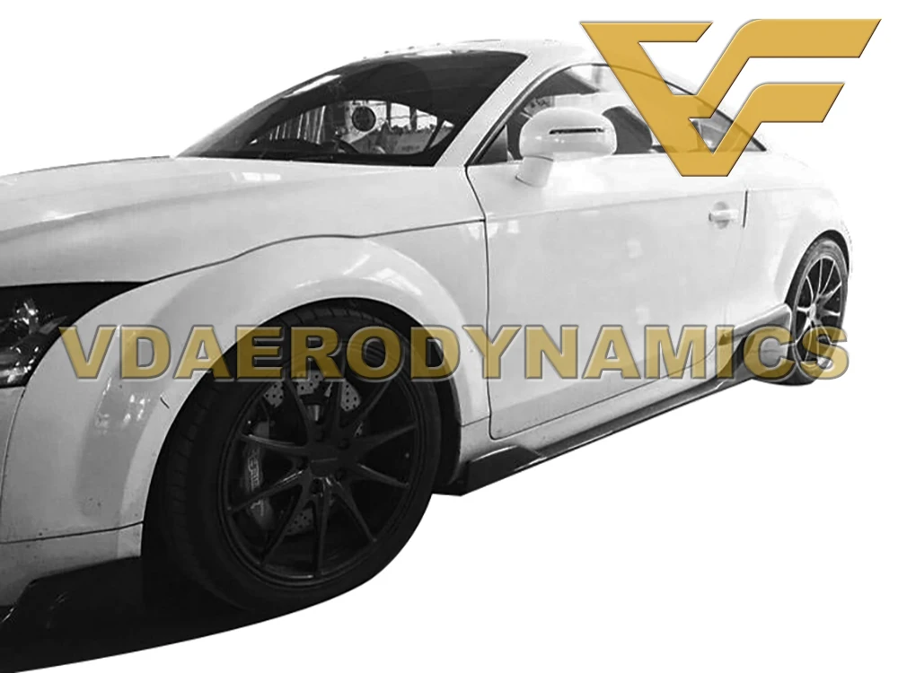 Подходит для 15-18 Audi TT VAD комплект из углеродного волокна для губ-передняя губа задняя губа боковые юбки