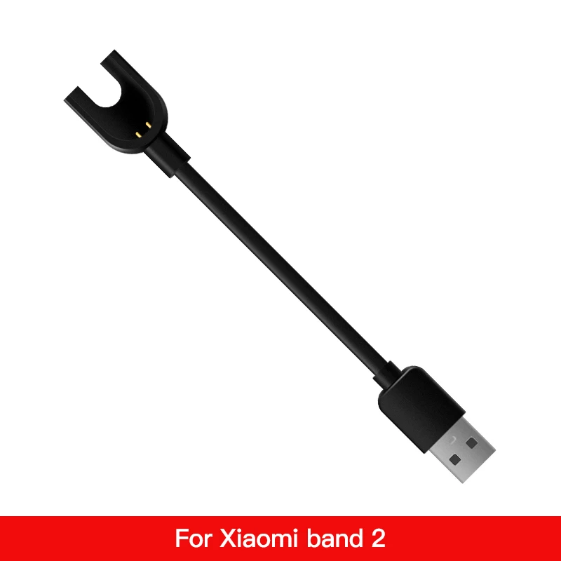 for mi band 2 IONCT USB Зарядное устройство кабель для Xiaomi mi Band 2/3/4 Зарядное устройство демонтажа-бесплатный адаптер зарядных устройств mi Группа 4 NFC c зарядный кабель - Цвет: for mi band 2