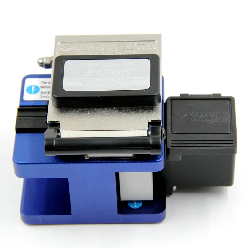 Fiber cleaver FC 6S с волоконным сборщик лома Optical fiber Cleaver Cutting cleaver|Оптоволоконное