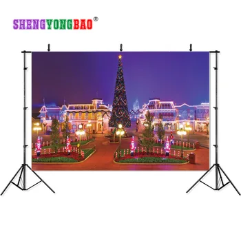 

SHENGYONGBAO Vinyl Photography Backdrops Props Christmas day theme Photo Studio Background 18904-08