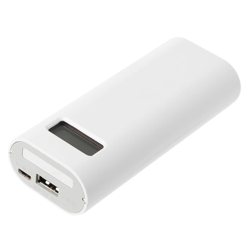 

5V DIY 2x 18650 Powerbank Box LCD Display USB Charger For Mobile Phone Tablet PC DXAC