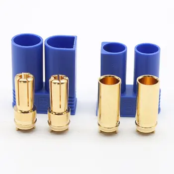 

EC6 10 sets of Aircraft connector plug Male and female banana plug 0ML battery plug connector power connector
