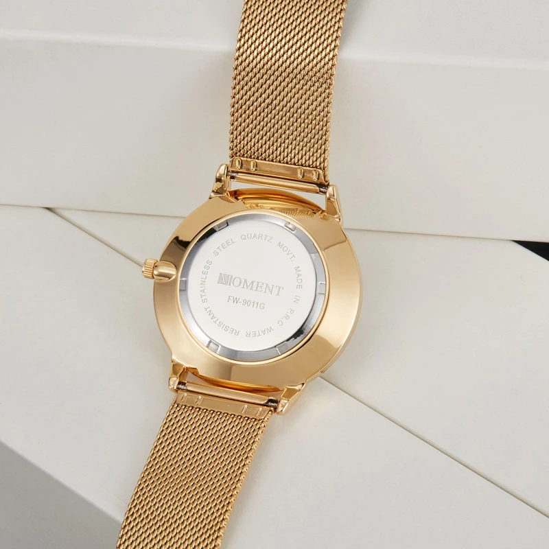 Full Steel Colorblock Unique Quartz Watch Women Fashion Mesh Belt Black Gold Silver Male Drop Shipping Palette Watch Dial