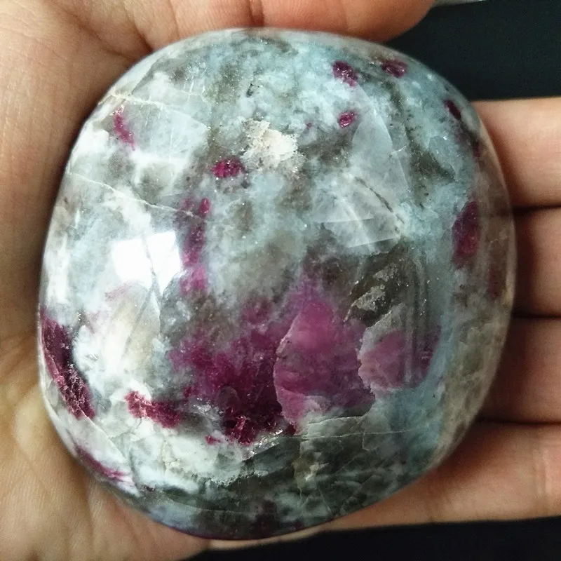 Натуральный камень цветок сливы Турмалин пальмовые камни маленькие камни и кристаллы целебные кристаллы - Цвет: X02     103g
