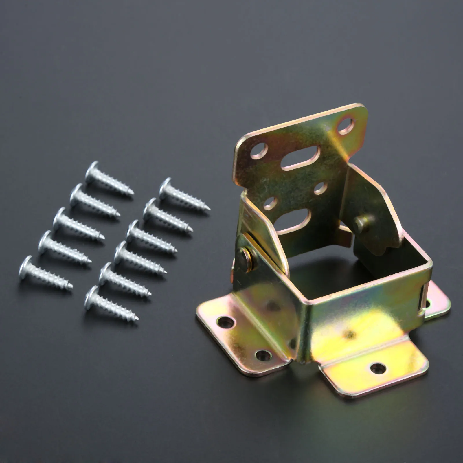 

90 Degrees Iron Folding invisible Hinge Table Leg Brackets Foldable For Table Chair Extension Furniture Hardware Accessories