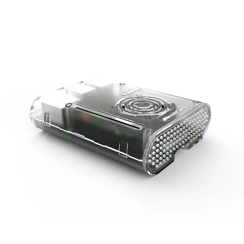 Aokin ABS Raspberry Pi 4 Case with Cooling Fan Aluminum Heat Sink for Raspberry Pi 4 5