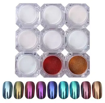 

Best quality Nail Glitter Flakes 3D Sequins Paillette Powder Charm Nail Art Decoration Manicure tools uw002