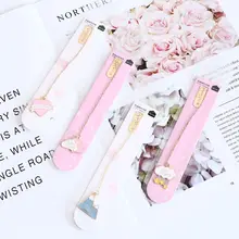 1 шт Новинка Вишня, Сакура Закладки брелок студент канцелярский школьный офисный питания