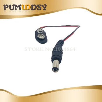 

5PCS Experimental 9V Battery Snap Power Cable to DC 9V Clip Male Line Battery Adapter Uno R3 DIY Jack Connector
