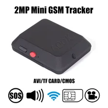 Best Offers Mini GSM Tracker X009 with Camera Monitor Audio Video Record Real Time Tracking and Listening LBS Locator X009 with SOS Button