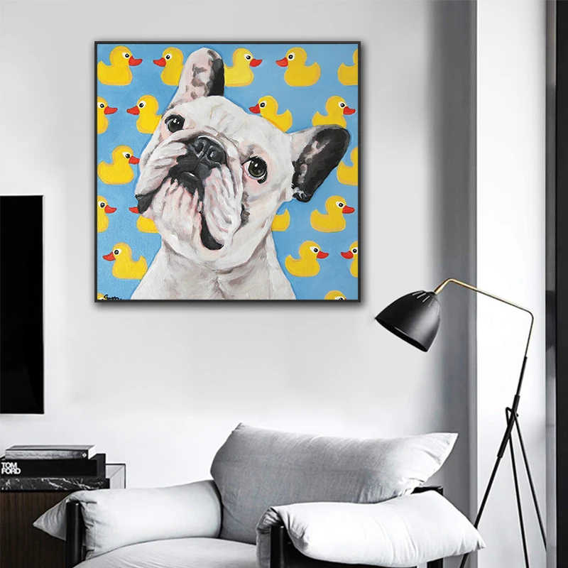 Lou The French Bulldog Art Print 1 H571cfce452c14cd68546ee8c3bf25442H