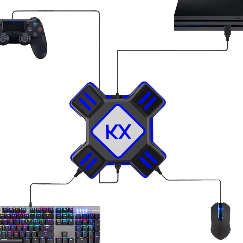 Для PS4 Xbox One клавиатура переходник для мыши геймпад контроллер конвертер для PS4 PS3 Xbox One nintendo переключатель FPS игры аксессуары