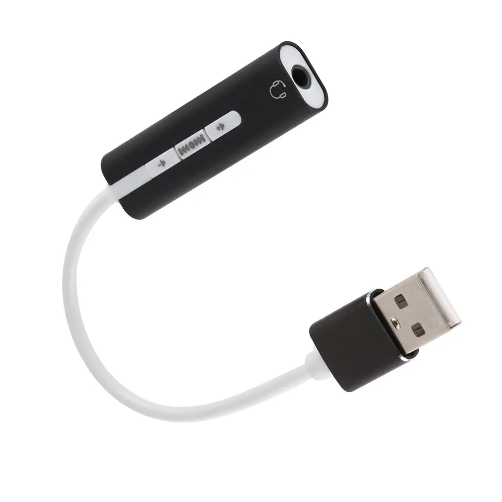 Usb кабель из алюминиевого сплава с одним отверстием звуковая карта 7,1 внешняя Регулируемая громкость компьютерная звуковая карта внешняя компьютерная звуковая карта