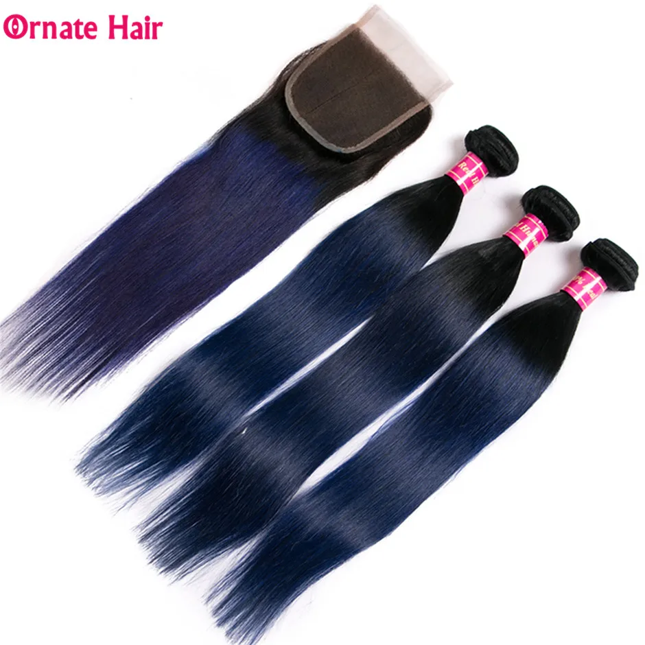 de cabelo reto com fechamento não remy